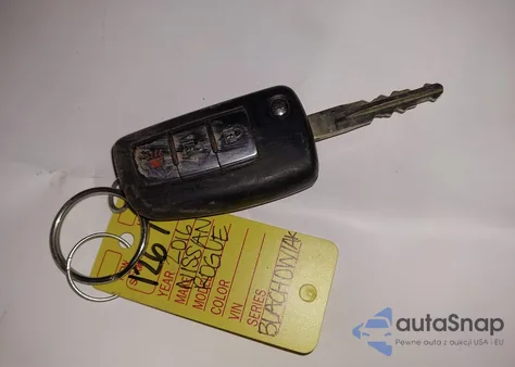 2016 Nissan Rogue S z USA, uszkodzony, nr VIN 5N1AT2MT4GC848088